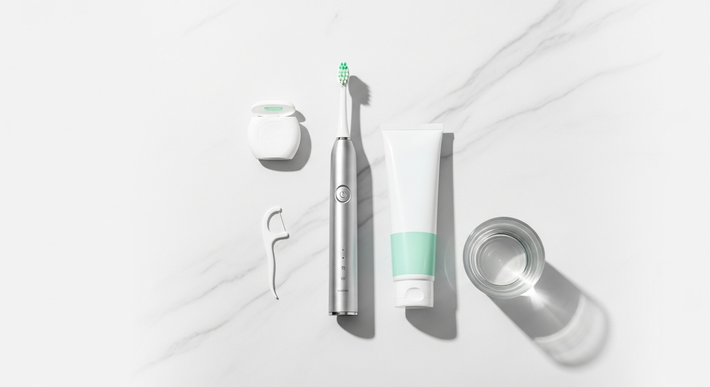Zahnb&uuml;rste und Zahnpflegeprodukte f&uuml;r die t&auml;gliche Prophylaxe